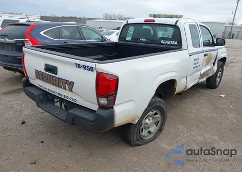 2018 Toyota Tacoma Sr из США, поврежденный, VIN 5TFRX5GN7JX106858